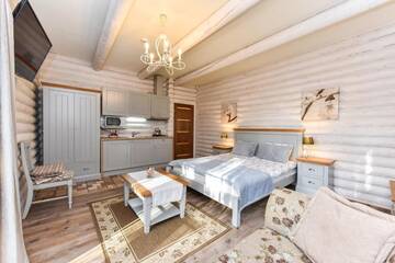 Фото номера Стандартный трехместный номер Виллы D&amp;A Baltic Beach Villa г. Jūrmalciems 35